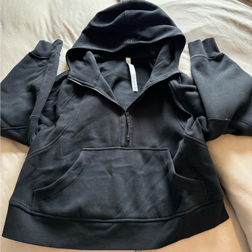 Lululemon Black Half-zip, Size M/L
